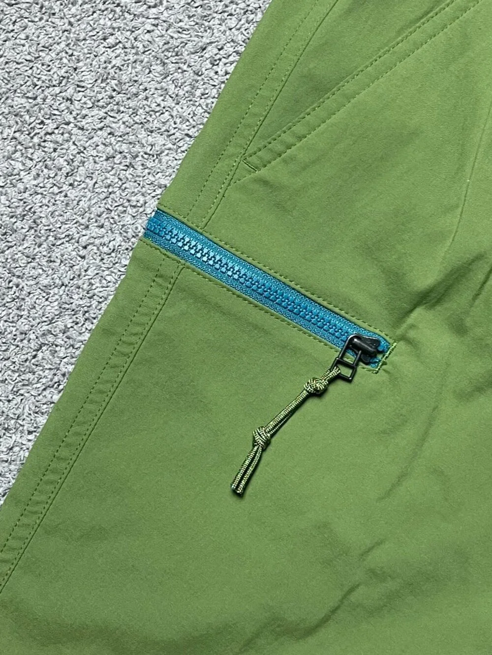 REI Co-op Trailmade Green Shorts Outdoor Hiking Backpacking 8